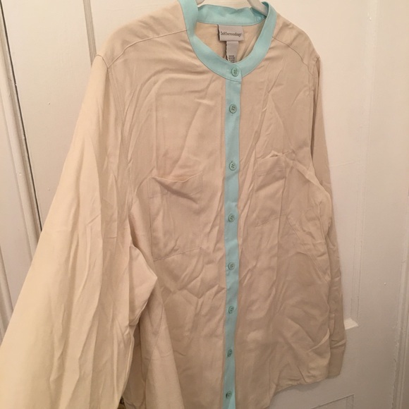 Soft Surroundings 100% Silk Blouse - Picture 5 of 12